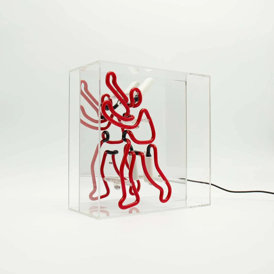 BOOK END NEON MAN