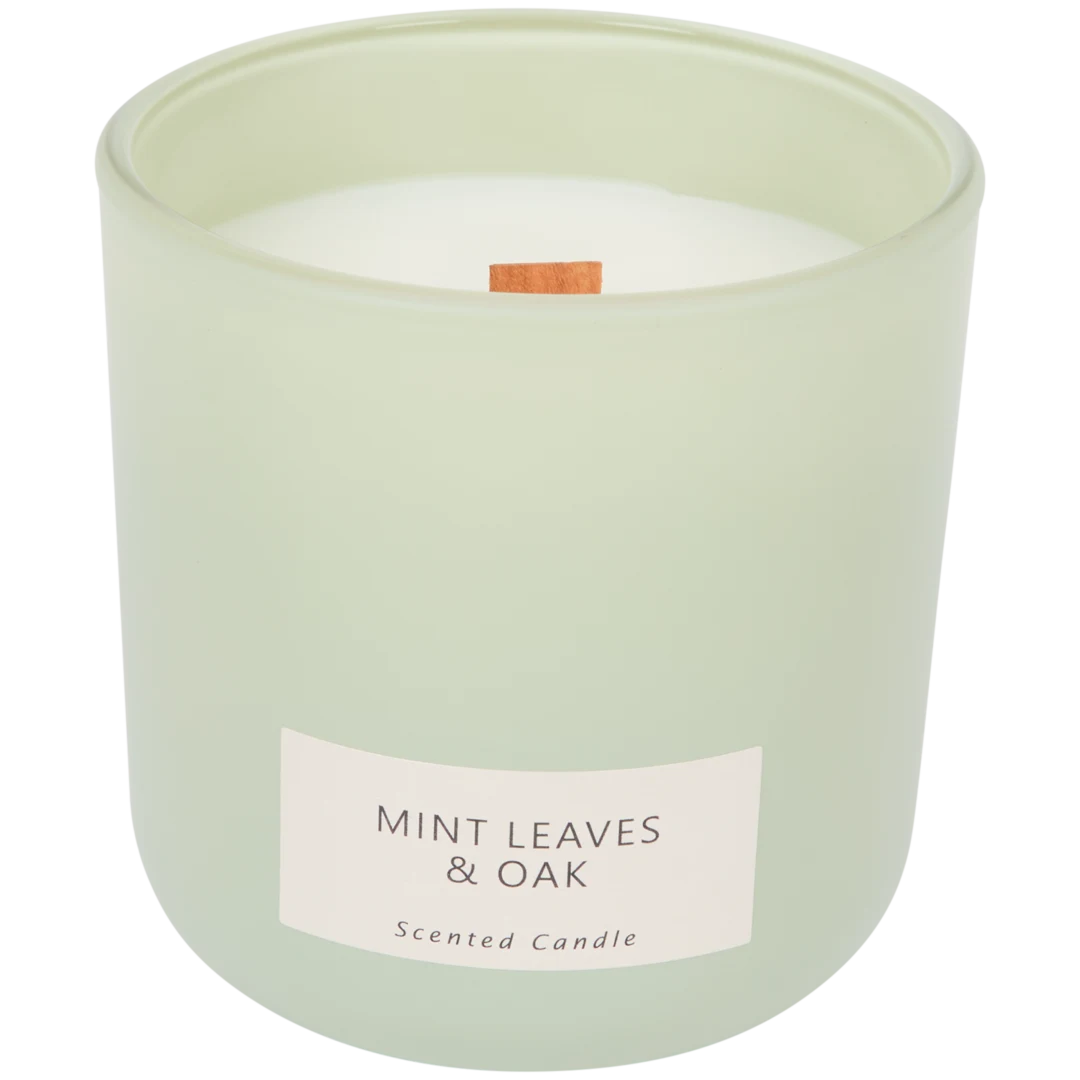 SCENTED CANDLE GREEN MINT