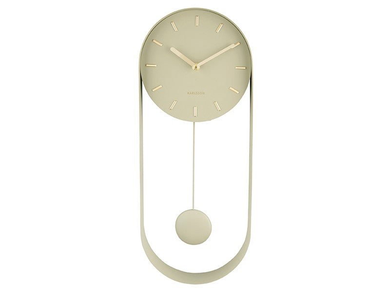 CLOCK YELLOW KARLSSON