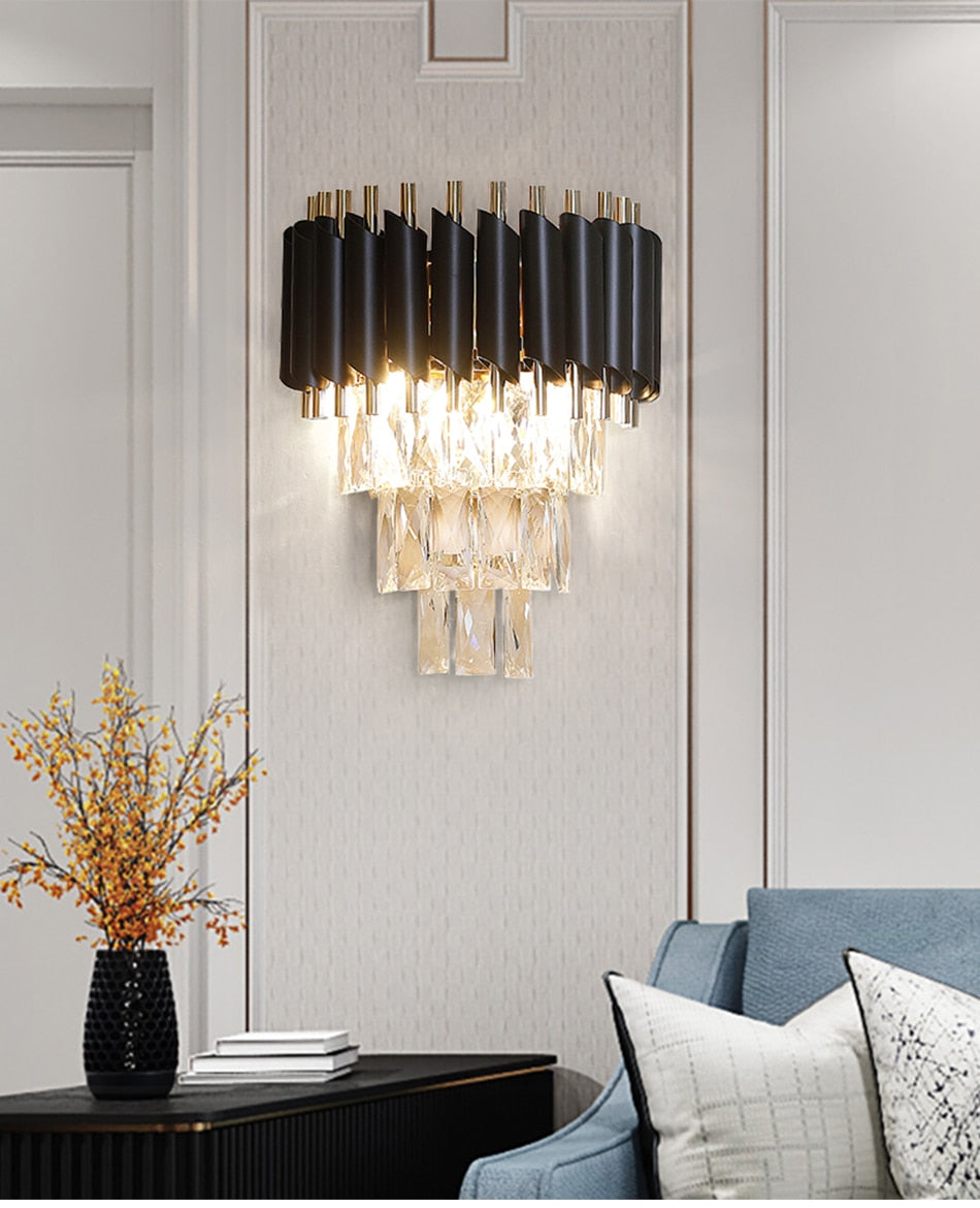 WALL LAMP BLACK BITORRE