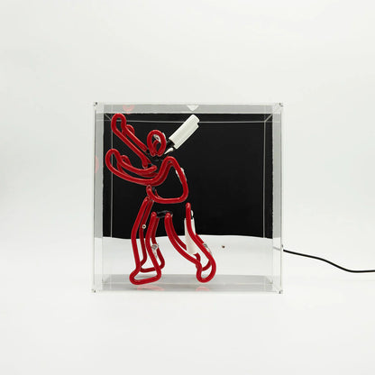 BOOK END NEON MAN