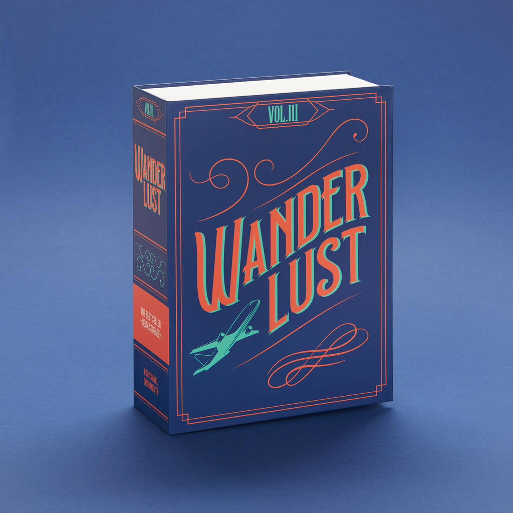 BOOK BOX BLUE WANDERLUST
