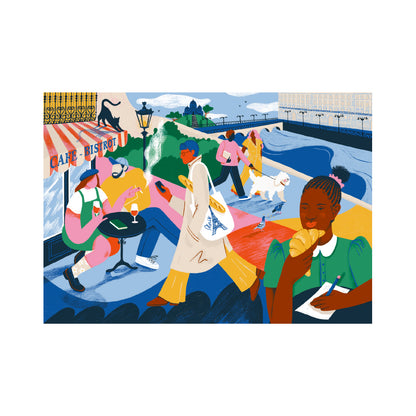 PUZZLE CHIPBOARD ART PARIS