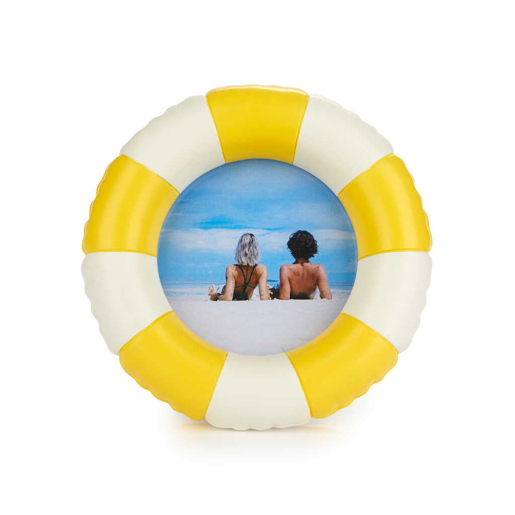 PHOTO FRAME YELLOW LIFEBUOY