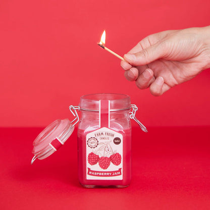 SCENTED CANDLE RED BERRY