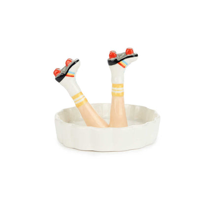 JEWELRY HOLDER WHITE LEGS