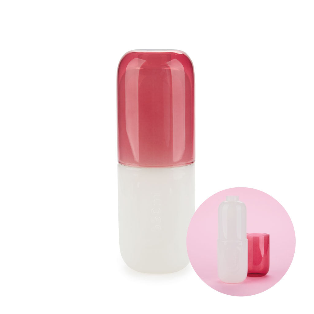 BOTTLE WHITE/PINK PILL
