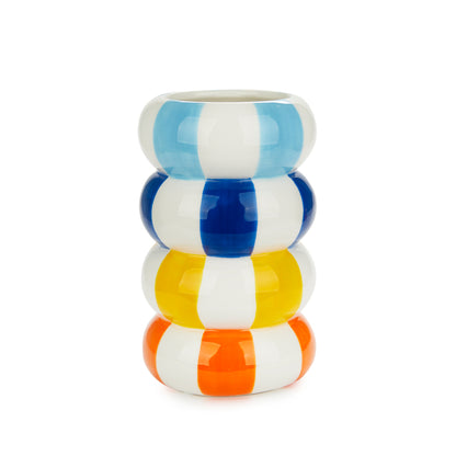 VASE CERAMIC MULTICOLOR