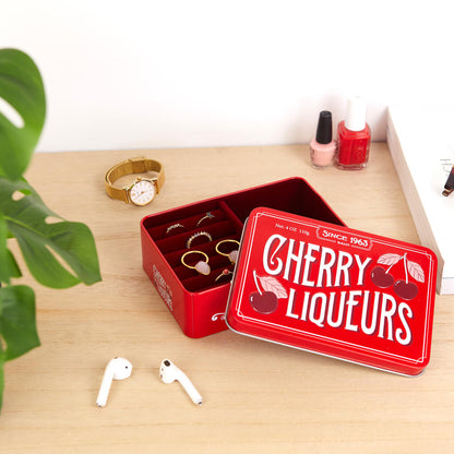 JEWELLERY BOX RED CHERRY