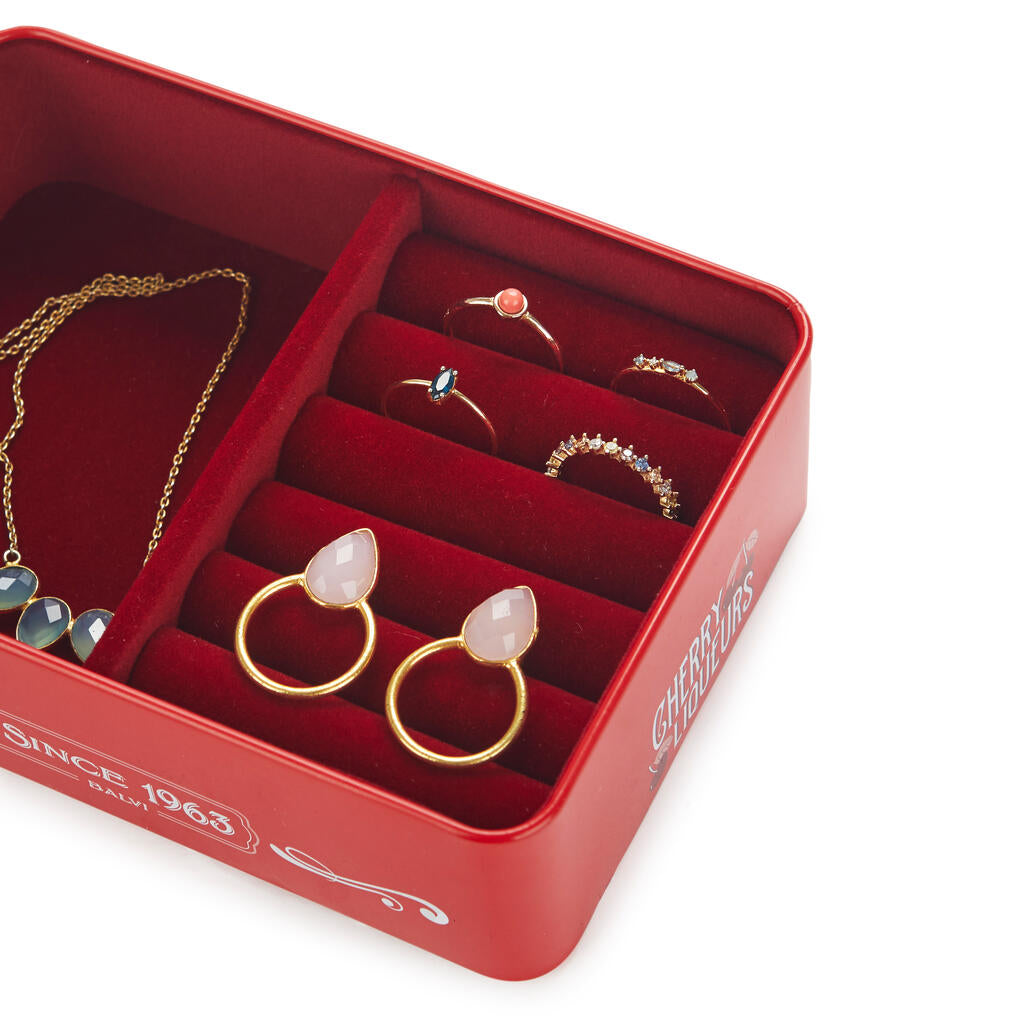 JEWELLERY BOX RED CHERRY