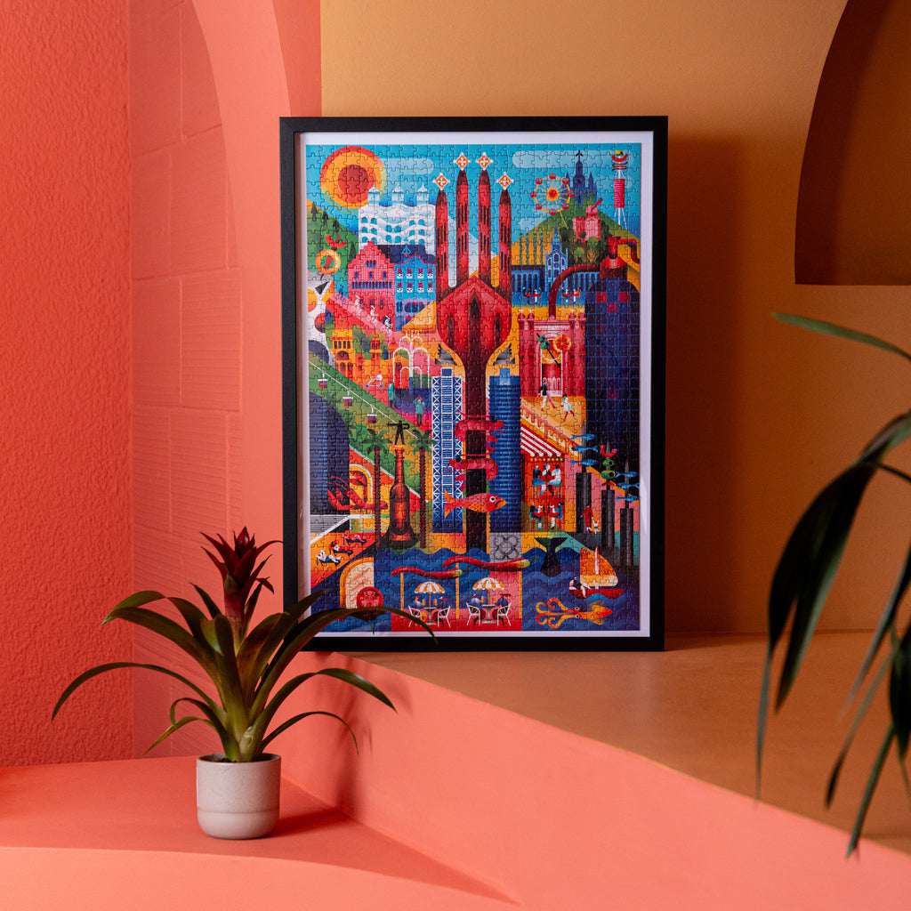 PUZZLE CHIPBOARD ART BARCELONA