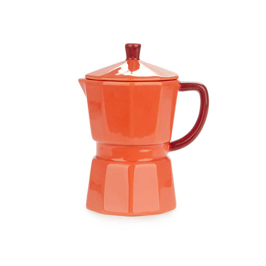 MUG CERAMIC RED MOKA