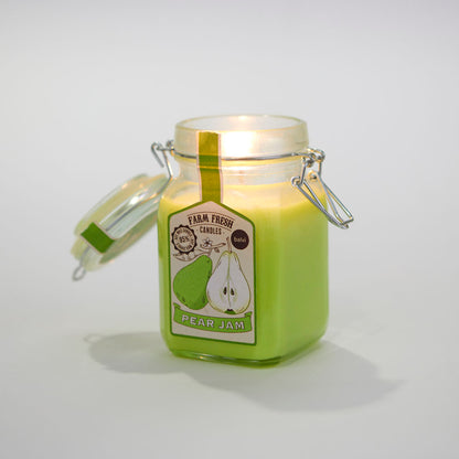 SCENTED CANDLE GREEN PEAR