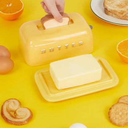 TRAY YELLOW TOASTY BUTTER