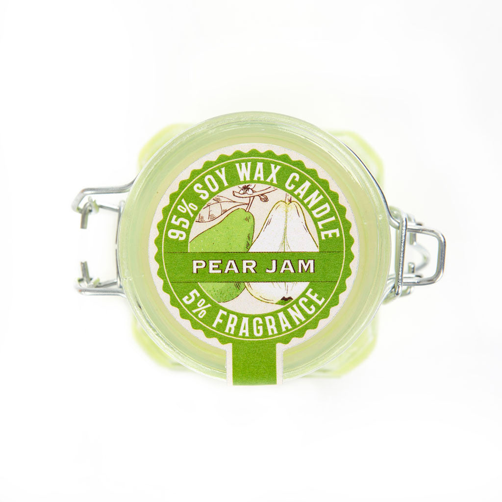 SCENTED CANDLE GREEN PEAR