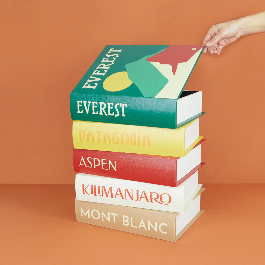 SIDE TABLE BOOKS MOUNTAINS