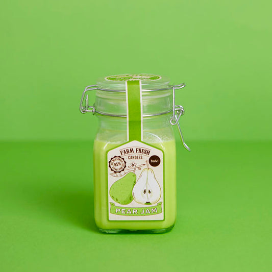 SCENTED CANDLE GREEN PEAR