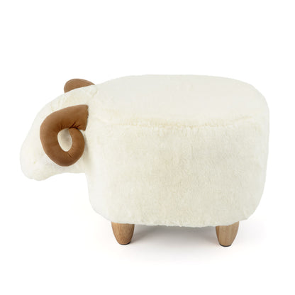 STOOL WHITE LE MOUTON