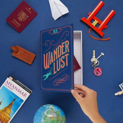 BOOK BOX BLUE WANDERLUST