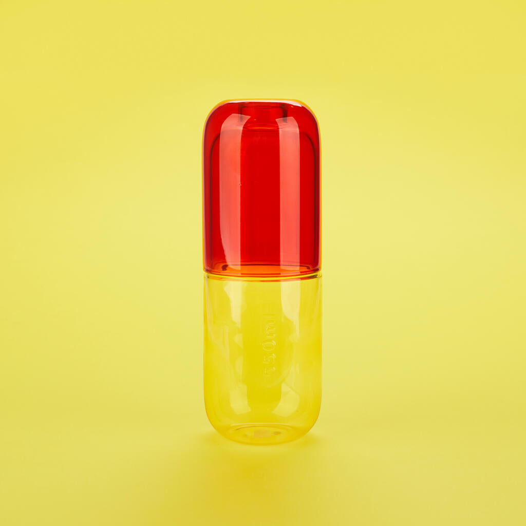 BOTTLE YELLOW/RED PILL