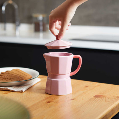 MUG CERAMIC PINK MOKA