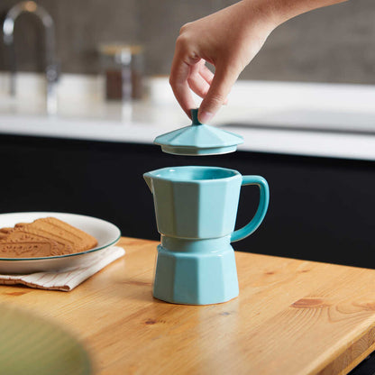 MUG CERAMIC TURQOUISE MOKA