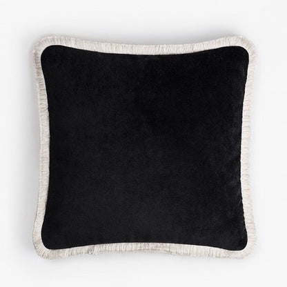 CUSHION BLACK FRINGES