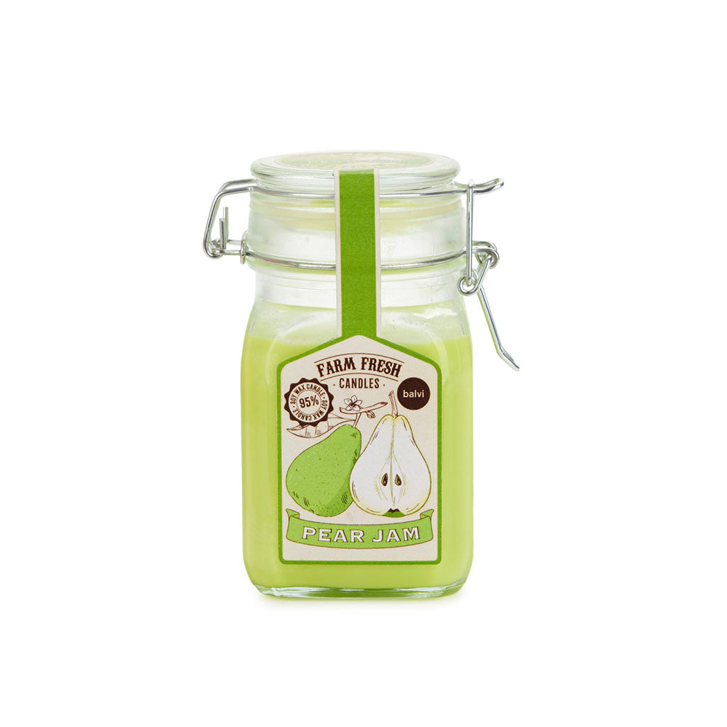 SCENTED CANDLE GREEN PEAR