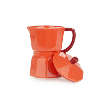 MUG CERAMIC RED MOKA
