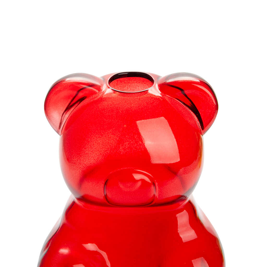 VASE RED YUMMY BEAR