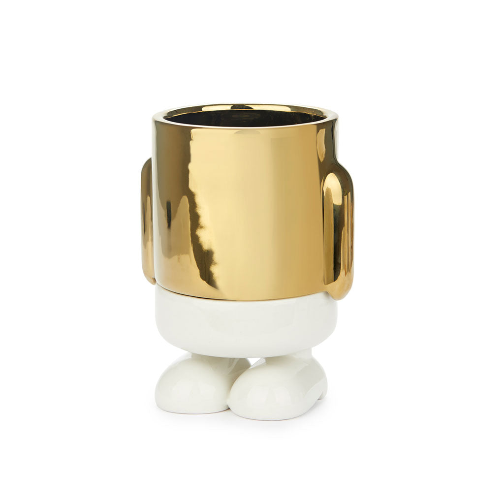 FLOWER POT GOLD STANDY
