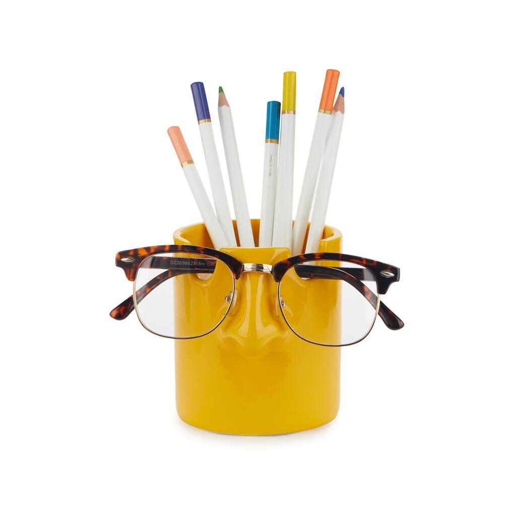 PEN HOLDER YELLOW NOSY BUDDY
