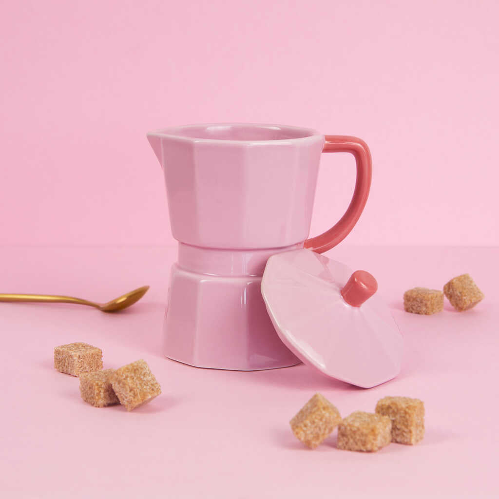 MUG CERAMIC PINK MOKA