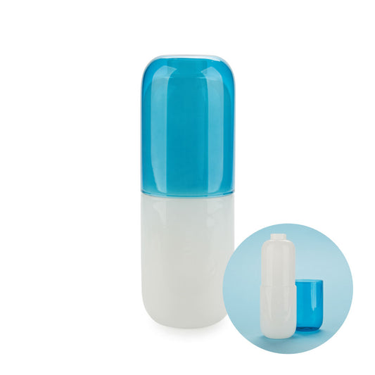 BOTTLE WHITE/BLUE PILL