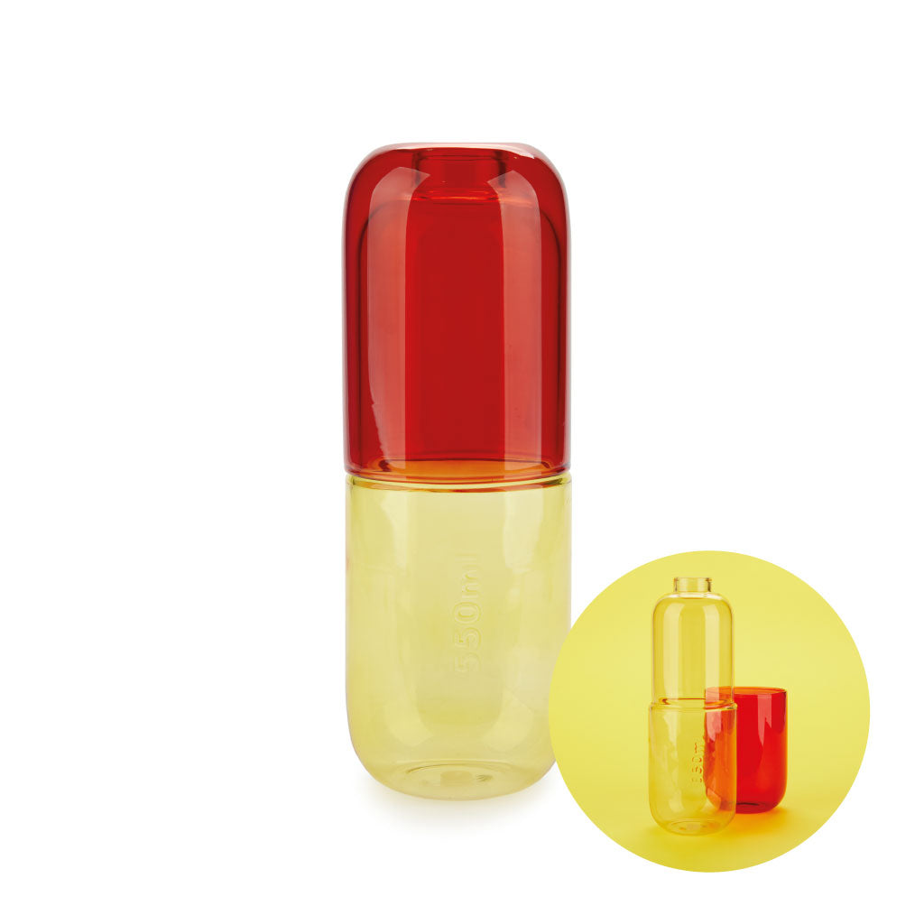 BOTTLE YELLOW/RED PILL