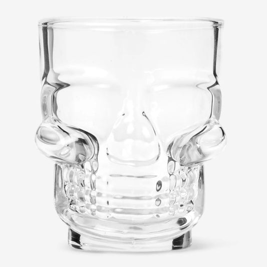 GLASS SHOT SHAPED SKULL