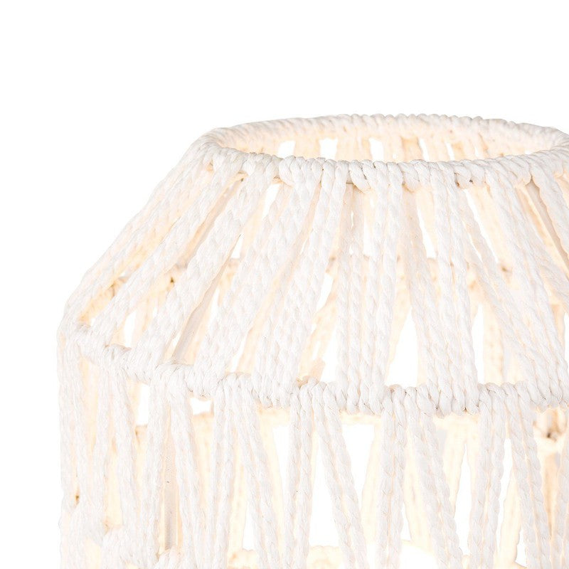 TABLE LAMP WHITE ROPE