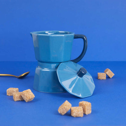 MUG CERAMIC BLUE MOKA