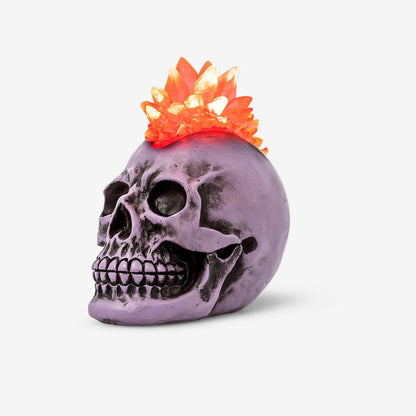 LAMP HALLOWEEN COLOUR SKULL