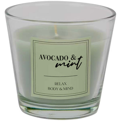 SCENTED CANDLE AVOCADO MINT