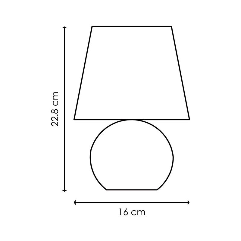 TISCHLAMPE WEISS ISLA