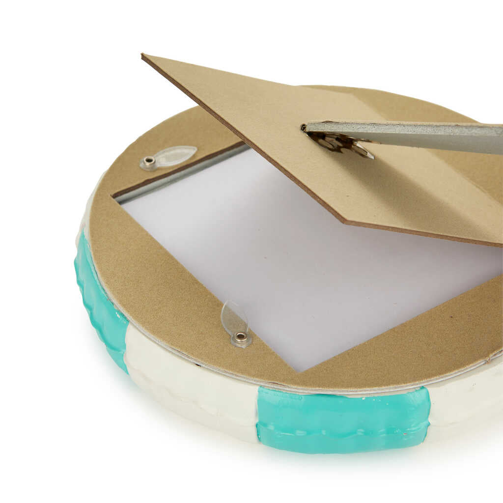 PHOTO FRAME TURQUOISE LIFEBUOY