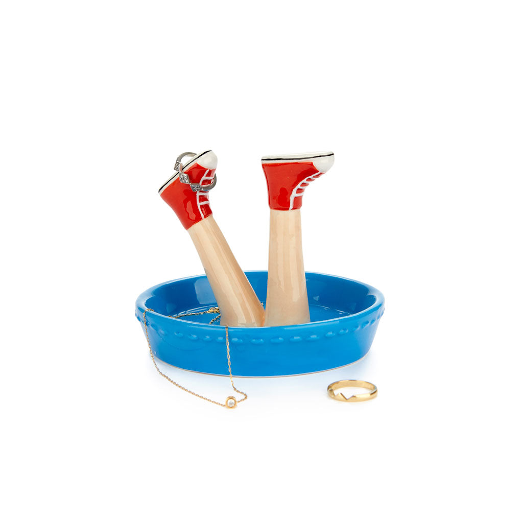 JEWELRY HOLDER BLUE LEGS