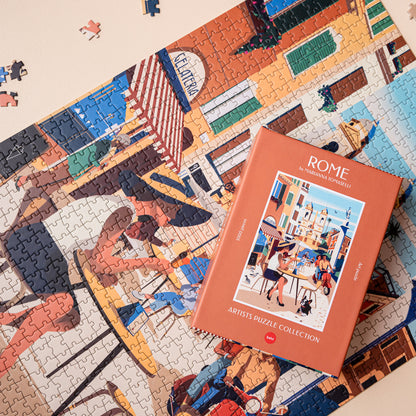 PUZZLE CHIPBOARD ART ROME