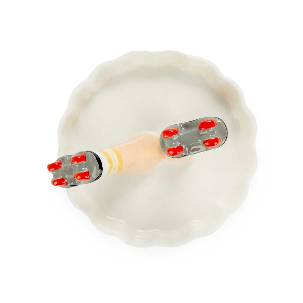 JEWELRY HOLDER WHITE LEGS