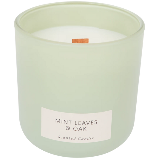SCENTED CANDLE GREEN MINT