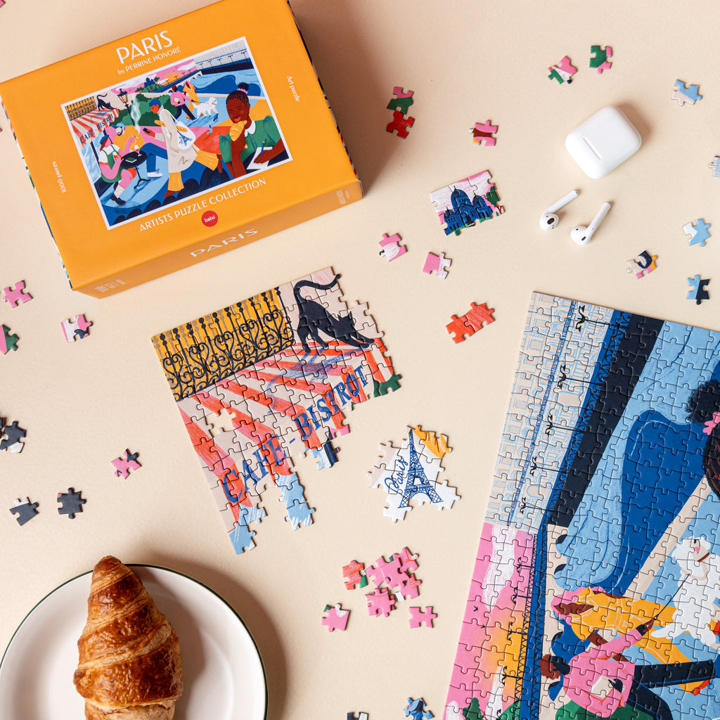 PUZZLE CHIPBOARD ART PARIS