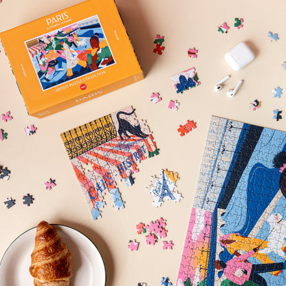 PUZZLE CHIPBOARD ART PARIS