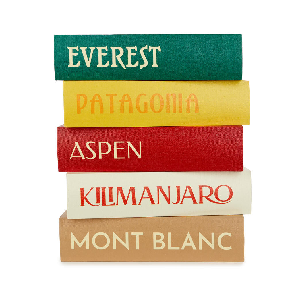 SIDE TABLE BOOKS MOUNTAINS