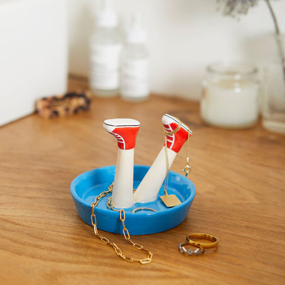 JEWELRY HOLDER BLUE LEGS